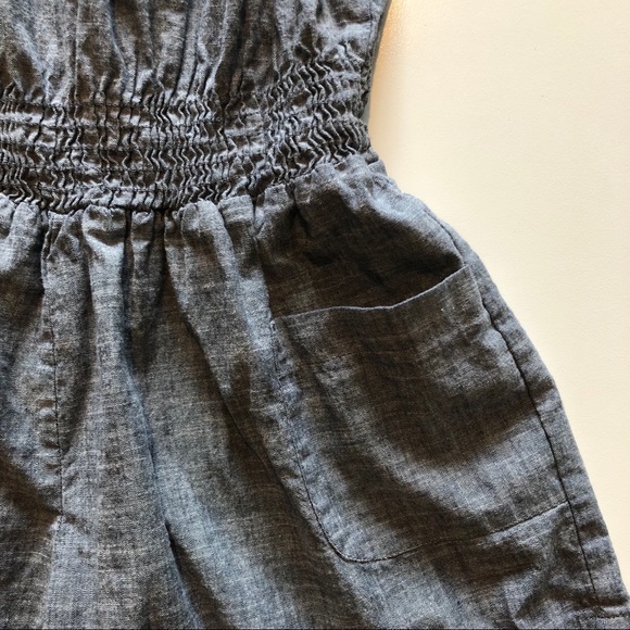 🆕 NWOT Chambray Romper - Picture 3 of 4